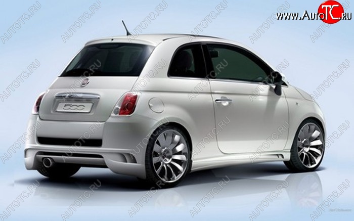 14 199 р. Пороги накладки Tornado Fiat 500 312,FF дорестайлинг хэтчбэк 3 дв. (2007-2015)  с доставкой в г. Вологда