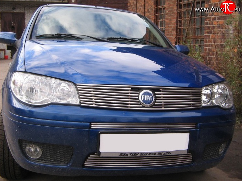 5 299 р. Декоративная вставка воздухозаборника Berkut Fiat Albea 170 седан (2002-2012)  с доставкой в г. Вологда