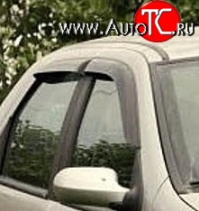 999 р. Комплект дефлекторов окон (ветровиков) 4 шт. Russtal Fiat Albea 170 седан (2002-2012)  с доставкой в г. Вологда