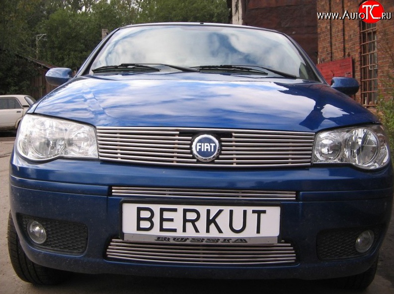 4 399 р. Декоративная вставка решетки радиатора Berkut Fiat Albea 170 седан (2002-2012)  с доставкой в г. Вологда