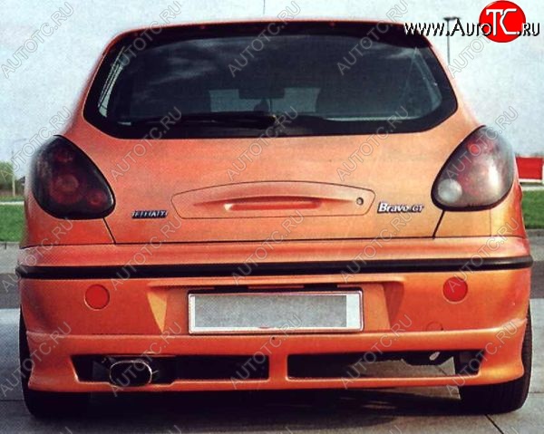 13 299 р. Накладка на задний бампер R1 Fiat Bravo 182 хэтбэк 3 дв. (1995-2001)  с доставкой в г. Вологда