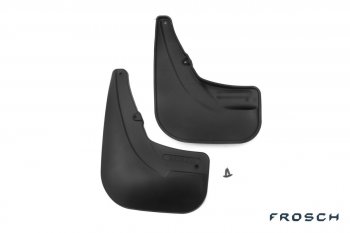 2 379 р. Брызговики Frosch (optimum, в пакете) Fiat Doblo 263 рестайлинг (2015-2022) (Задние)  с доставкой в г. Вологда. Увеличить фотографию 3