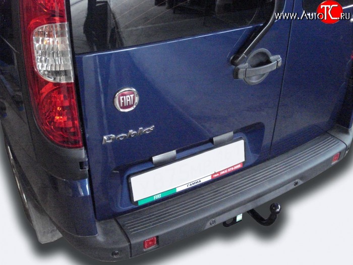 7 649 р. Фаркоп Лидер Плюс Fiat Doblo 223 дорестайлинг (2000-2005) (Без электропакета)  с доставкой в г. Вологда