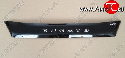 999 р. Дефлектор капота Russtal (короткий) Fiat Ducato 290 (2014-2025)  с доставкой в г. Вологда
