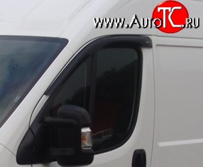999 р. Комплект дефлекторов окон (ветровиков) 4 шт. (рестайлинг) Russtal Fiat Ducato 250 (2006-2014)  с доставкой в г. Вологда