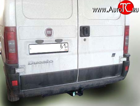 7 999 р. Фаркоп Лидер Плюс (1200 кг) Fiat Ducato 250 (2006-2014) (Без электропакета)  с доставкой в г. Вологда