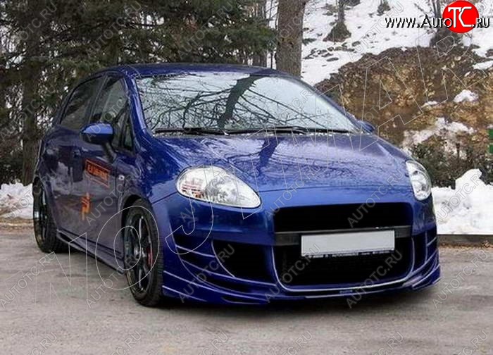 28 999 р. Передний бампер EVO Fiat Grande Punto (2005-2012)  с доставкой в г. Вологда
