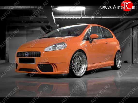 28 999 р. Передний бампер ST1 Fiat Grande Punto (2005-2012)  с доставкой в г. Вологда