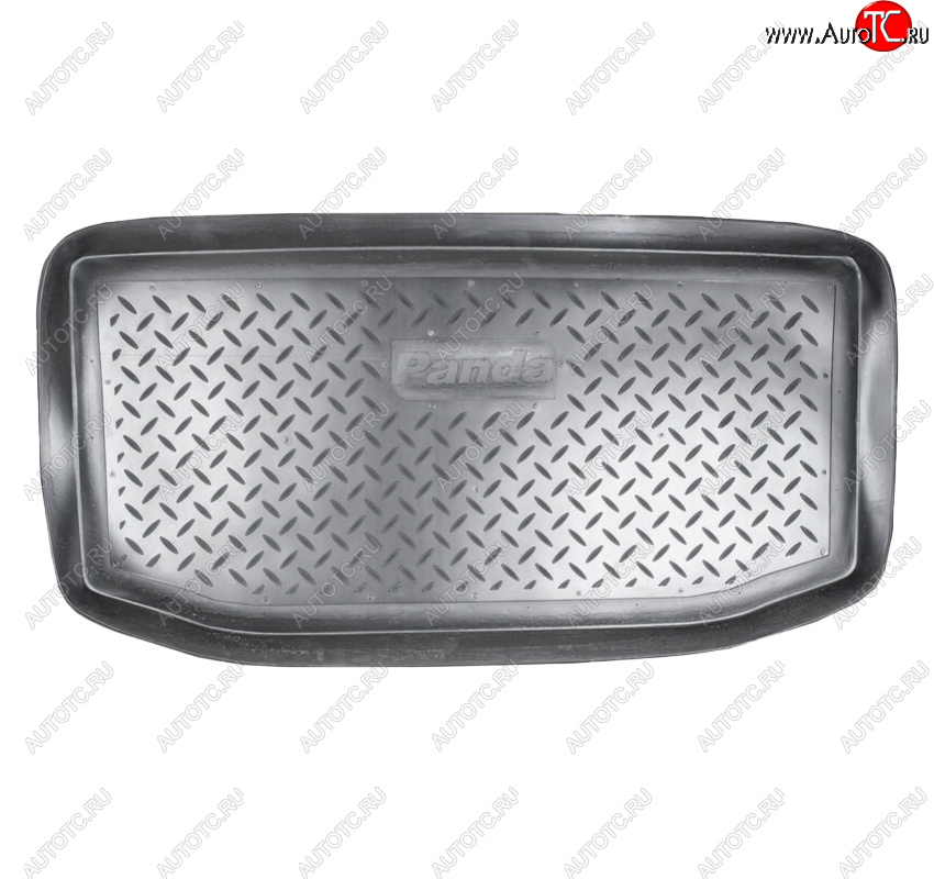 1 429 р. Коврик в багажник Norplast Unidec Fiat Panda 2 169 (2003-2011) (Цвет: черный)  с доставкой в г. Вологда