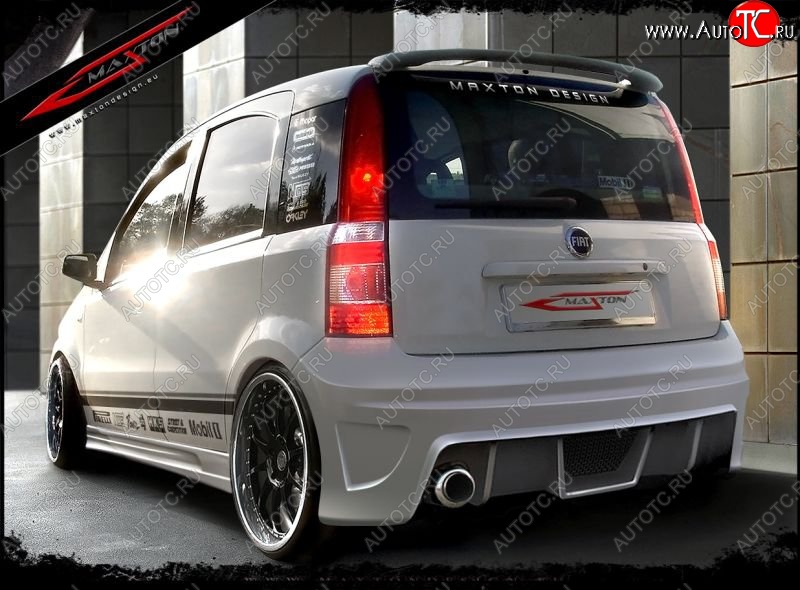 31 299 р. Задний бампер Maxton Fiat Panda 2 169 (2003-2011)  с доставкой в г. Вологда