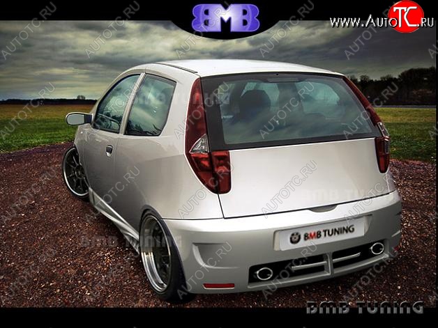 28 999 р. Задний бампер BMB Fiat Punto 199 хэтчбэк 5 дв. дорестайлинг (2005-2012)  с доставкой в г. Вологда