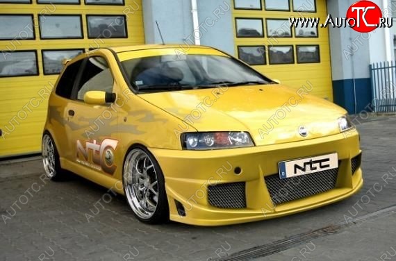 26 999 р. Передний бампер NTC Fiat Punto 188 хэтчбэк 3 дв. дорестайлинг (1999-2003)  с доставкой в г. Вологда