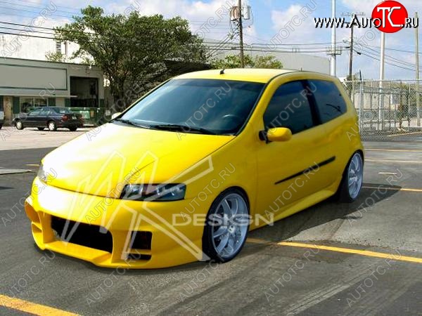 26 999 р. Передний бампер WK Fiat Punto 188 хэтчбэк 5 дв. дорестайлинг (1999-2003)  с доставкой в г. Вологда