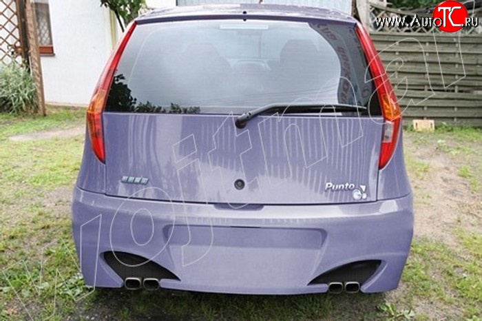 26 999 р. Задний бампер EVO Fiat Punto 188 хэтчбэк 3 дв. дорестайлинг (1999-2003)  с доставкой в г. Вологда