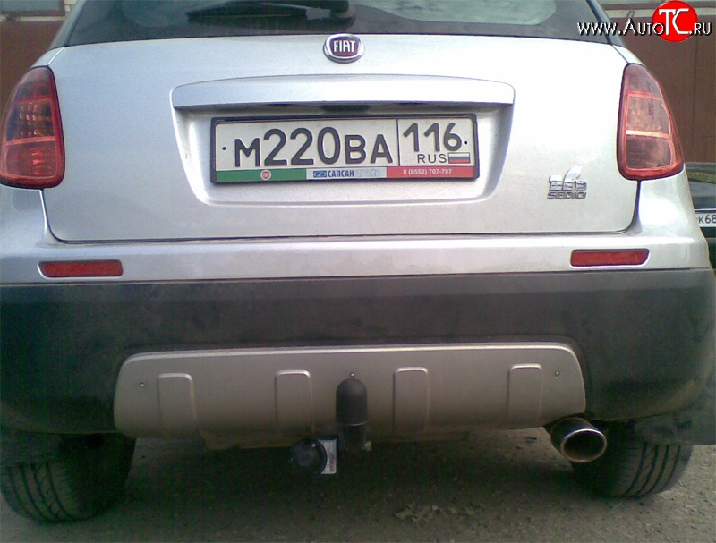 6 899 р. Фаркоп NovLine Fiat Sedici (2005-2014)  с доставкой в г. Вологда