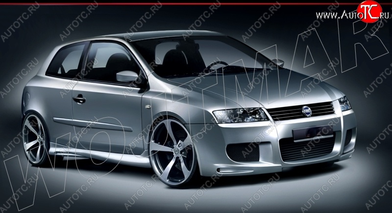 28 999 р. Передний бампер F7 Fiat Stilo (2001-2007)  с доставкой в г. Вологда