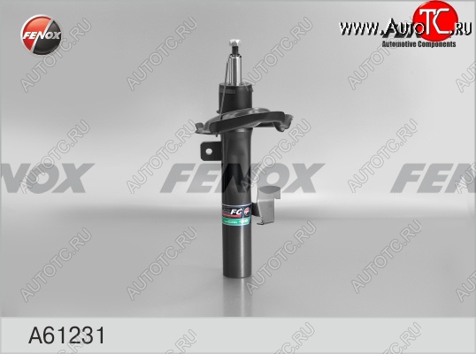 1 989 р. Правый амортизатор передний (газ/масло) (1.8-2.0) FENOX Ford Focus 2  седан дорестайлинг (2004-2008)  с доставкой в г. Вологда