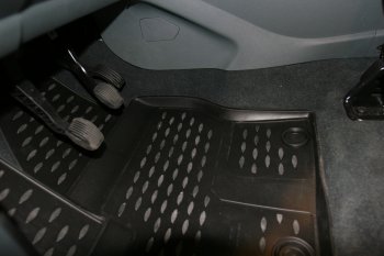 2 599 р. Коврики в салон Element 5 шт. (полиуретан) Ford C-max Mk2 дорестайлинг (2010-2015)  с доставкой в г. Вологда. Увеличить фотографию 2