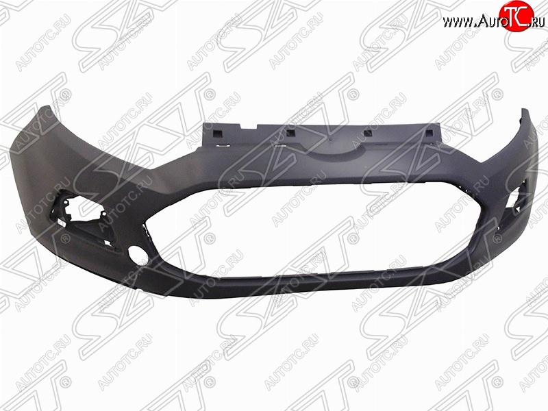 3 199 р. Передний бампер SAT Ford EcoSport дорестайлинг (2013-2019) (Неокрашенный)  с доставкой в г. Вологда
