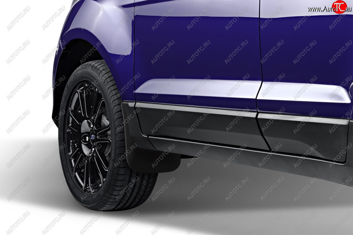 2 699 р. Брызговики Frosch (optimum, в коробке) Ford EcoSport B515 рестайлинг (2017-2019) (Передние)  с доставкой в г. Вологда