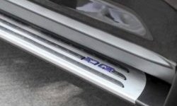 41 799 р. Пороги (рестайлинг) CT v1 Ford Edge U387 дорестайлинг (2006-2010)  с доставкой в г. Вологда. Увеличить фотографию 3