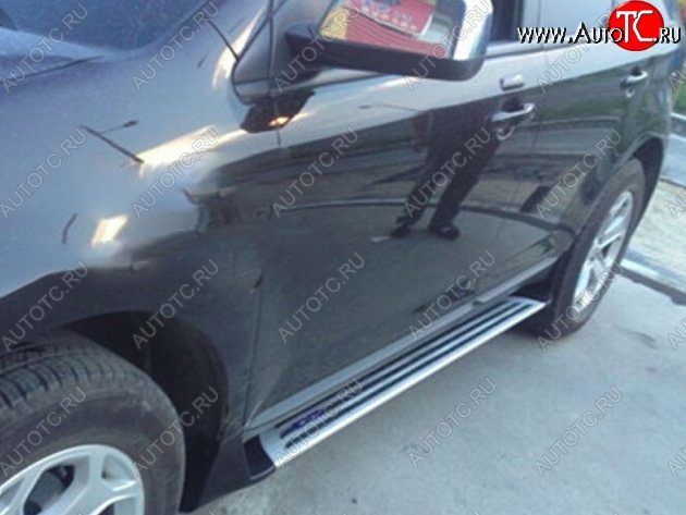 41 799 р. Пороги (рестайлинг) CT v1 Ford Edge U387 дорестайлинг (2006-2010)  с доставкой в г. Вологда