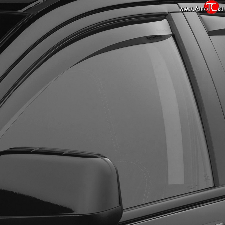 999 р. Комплект дефлекторов окон (ветровиков) 4 шт. Russtal Ford Edge CD539 дорестайлинг (2015-2018)  с доставкой в г. Вологда