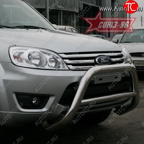 18 269 р. Защита переднего бампера Souz-96 (d76) Ford Escape 2 (2008-2012)  с доставкой в г. Вологда