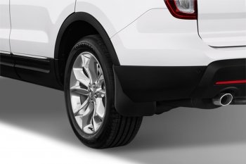 1 249 р. Брызговики задние Frosh Optimum Ford Explorer U502 дорестайлинг (2010-2016) (В пакете)  с доставкой в г. Вологда. Увеличить фотографию 2