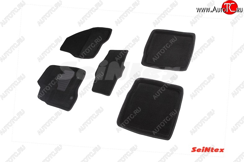 5 699 р. Комплект 3D ковриков в салон Seintex Ford Explorer U502 дорестайлинг (2010-2016)  с доставкой в г. Вологда