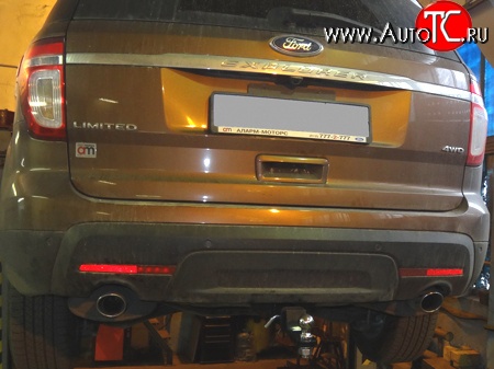 29 599 р. Фаркоп NovLine Ford Explorer U502 дорестайлинг (2010-2016)  с доставкой в г. Вологда