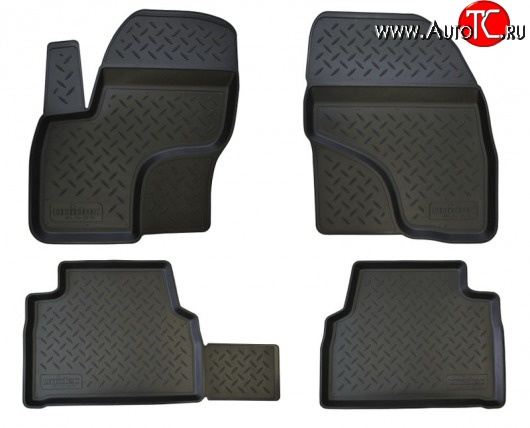 769 р. Коврики в салон Autofamily Super Cab Ford F 150 7 дорестайлинг (2008-2011)  с доставкой в г. Вологда