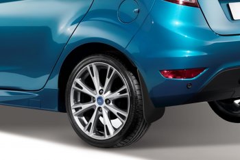 979 р. Брызговики задние SD Frosch Ford Fiesta 6 хэтчбэк 5 дв. рестайлинг (2012-2019)  с доставкой в г. Вологда. Увеличить фотографию 3