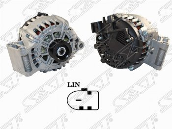 14 749 р. Генератор SAT (14V, 120A) Ford Mondeo Mk4,BD дорестайлинг, седан (2007-2010)  с доставкой в г. Вологда. Увеличить фотографию 1
