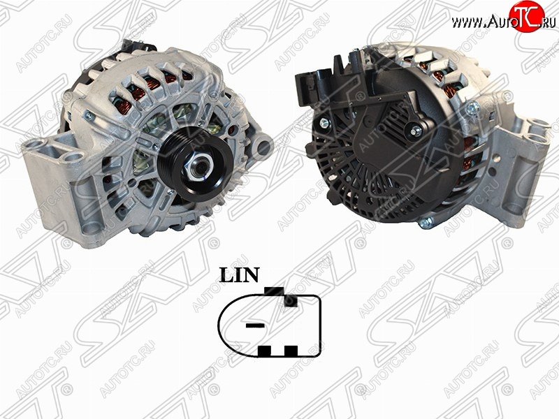 14 749 р. Генератор SAT (14V, 120A) Ford Mondeo Mk4,BD дорестайлинг, седан (2007-2010)  с доставкой в г. Вологда