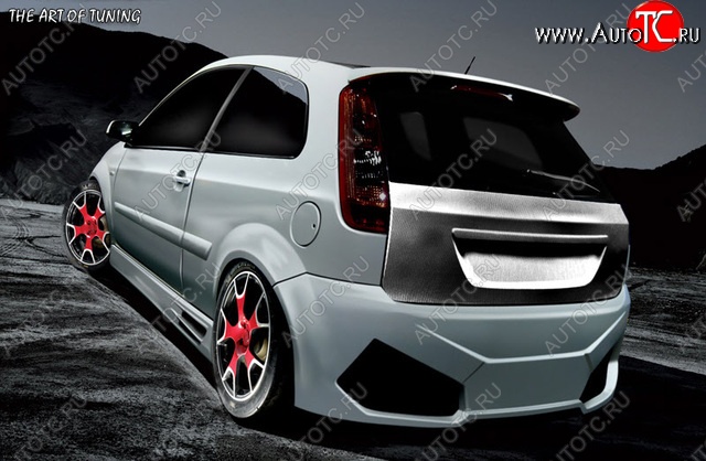 28 999 р. Задний бампер Golardo Ford Fiesta 5 хэтчбэк 5 дв. дорестайлинг (2001-2005)  с доставкой в г. Вологда