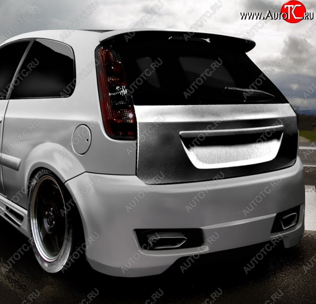28 999 р. Задний бампер Rieger Ford Fiesta 5 хэтчбэк 5 дв. дорестайлинг (2001-2005)  с доставкой в г. Вологда