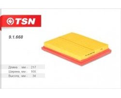 Фильтр воздушный двигателя двигателя TSN Ford Fiesta 5 хэтчбэк 5 дв. рестайлинг (2005-2008)