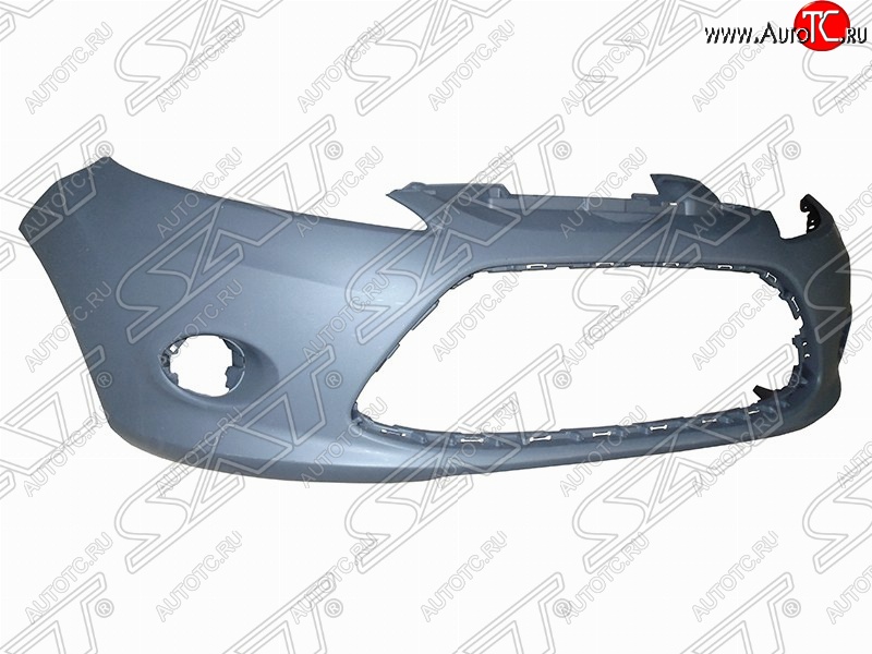 1 329 р. Передний бампер SAT Ford Fiesta 6 хэтчбэк 5 дв. дорестайлинг (2008-2012) (Неокрашенный)  с доставкой в г. Вологда