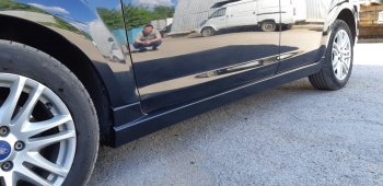 Пороги накладки Classic Sport Ford Focus 2 седан рестайлинг (2007-2011)