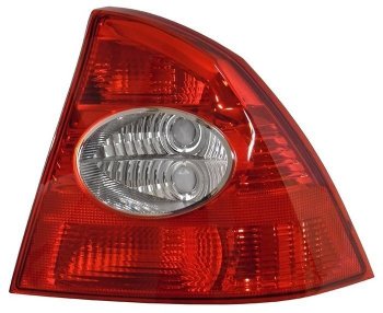 1 799 р. Правый фонарь задний SAT (EURO)  Ford Focus  2 (2007-2011) седан рестайлинг  с доставкой в г. Вологда. Увеличить фотографию 1
