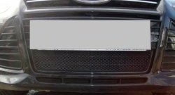 1 749 р. Сетка на бампер Russtal (черная) Ford Focus 3 хэтчбэк дорестайлинг (2010-2015)  с доставкой в г. Вологда. Увеличить фотографию 2