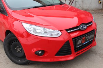 Реснички на фары MV Tuning Ford Focus 3 седан дорестайлинг (2011-2015)