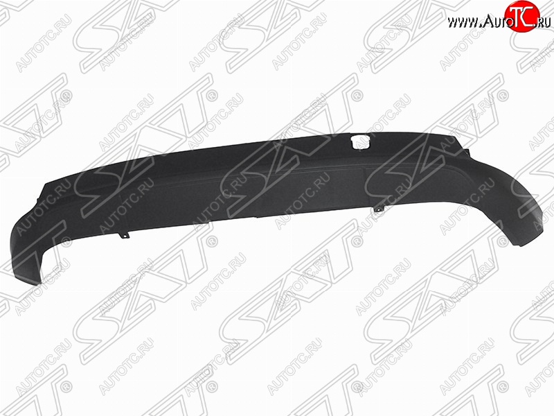 2 199 р. Накладка заднего бампера SAT  Ford Focus  3 (2014-2019) хэтчбэк рестайлинг (Неокрашенная)  с доставкой в г. Вологда