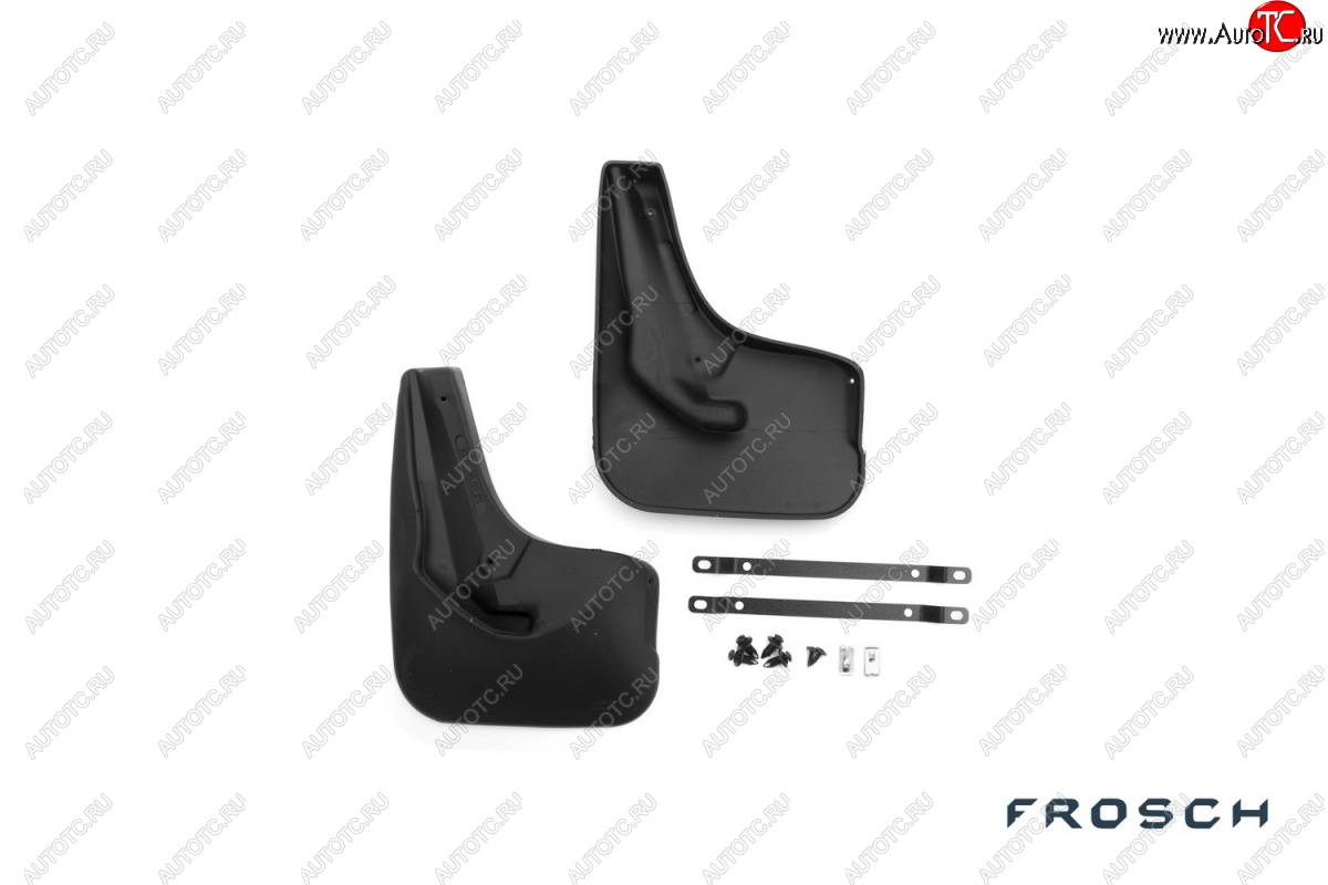 2 299 р. Брызговики задние Frosch Ford Focus 3 хэтчбэк рестайлинг (2014-2019)  с доставкой в г. Вологда