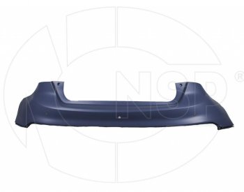 3 399 р. Бампер задний NSP Ford Focus 3 хэтчбэк дорестайлинг (2010-2015) (без парктроника, Неокрашенный)  с доставкой в г. Вологда. Увеличить фотографию 2