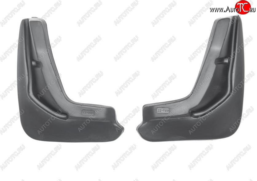1 099 р. Брызговики задние Norplast Ford Focus 3 хэтчбэк дорестайлинг (2010-2015)  с доставкой в г. Вологда