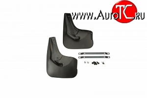 2 379 р. Брызговики задние Autofamily. (рестайлинг) Ford Focus 3 хэтчбэк дорестайлинг (2010-2015)  с доставкой в г. Вологда
