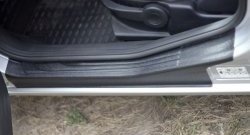 4 189 р. Накладки порогов в дверной проем на RA Ford Fusion 1 хэтчбэк дорестайлинг (2002-2005) (Передние + задние)  с доставкой в г. Вологда. Увеличить фотографию 3