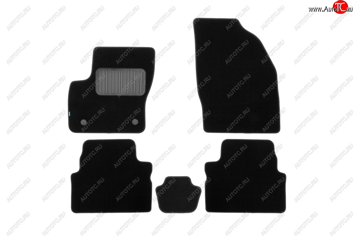 529 р. Текстильные коврики салона Klever Premium АКПП Ford Kuga 1 (2008-2013)  с доставкой в г. Вологда